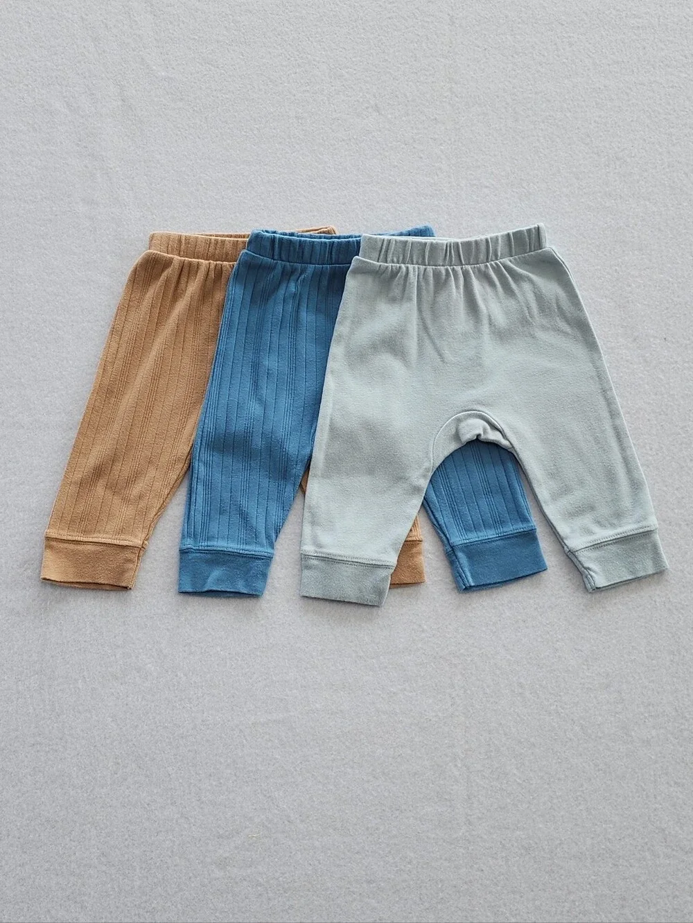 Baby Boy Pants Lot 6-9M 9M Carter’s Cloud Island Neutral Jogger Bundle